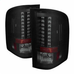 Spyder Auto 5078032 LED Tail Lights - Black Smoke