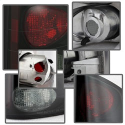 Spyder Auto 5078049 Euro Style Tail Lights - Black Smoke