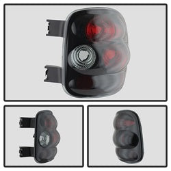 Spyder Auto 5078070 Euro Style Tail Lights - Black Smoke