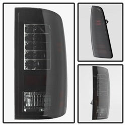 Spyder Auto 5078124 LED Tail Lights - Black Smoke
