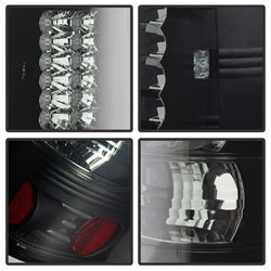 Spyder Auto 5078131 LED Tail Lights - Black Smoke