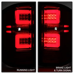 Spyder Auto 5080011 LED Tail Lights - Red Clear
