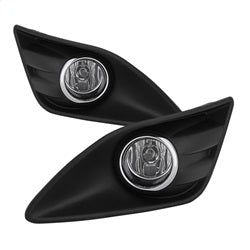 Spyder Auto 5080332 OEM Fog Light W/Universal Switch - Clear