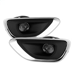 Spyder Auto 5080424 OEM Fog Light W/Universal Switch - Clear