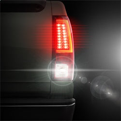 Spyder Auto 5081872 LED Tail Lights - Version 2 - Red Clear
