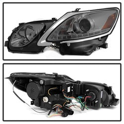 Spyder Auto 5082817 Projector Headlights - DRL LED - Smoke