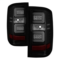 Spyder Auto 5083739 LED Tail Lights - Black Smoke