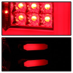 Spyder Auto 5083753 LED Tail Lights - Red Clear