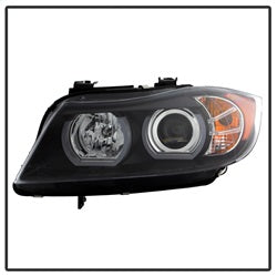 Spyder Auto 5083852 Projector Headlights - Version 2 - Light Bar DRL - Black