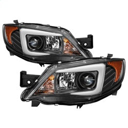 Spyder Auto 5083937 Projector Headlights - Light Bar DRL - Black