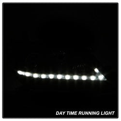 Spyder Auto 5083982 Projector Headlights - DRL LED - Black