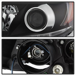 Spyder Auto 5083982 Projector Headlights - DRL LED - Black