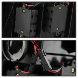 Spyder Auto 5084040 LED Tail Lights - Red Clear