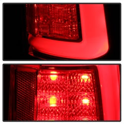 Spyder Auto 5084071 LED Tail Lights - Red Clear