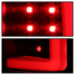 Spyder Auto 5084088 Light Bar LED Tail Lights - Version 3 - Black