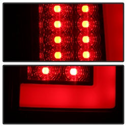 Spyder Auto 5084125 Light Bar LED Tail Lights - Version 3 - Black Smoke