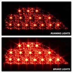 Spyder Auto 5084309 LED Tail Lights - Black Smoke