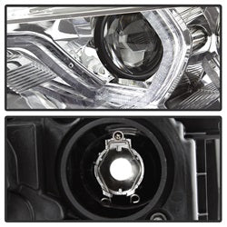 Spyder Auto 5084354 Projector Headlights - LED DRL - Chrome