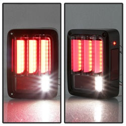 Spyder Auto 5084774 LED Tail Lights - Version 2 - Black