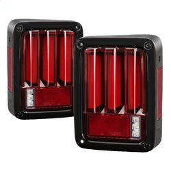 Spyder Auto 5084798 LED Tail Lights - Version 2 - Red Clear