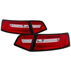 Spyder Auto 5085191 LED Tail Lights - Red Clear