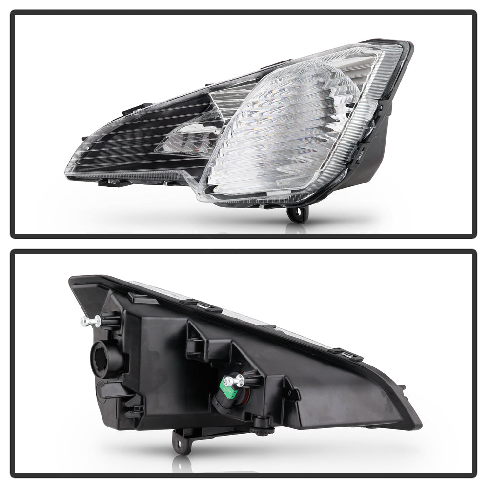 Spyder Auto 5087003 OEM Style Fog Light w/Universal Switch - Clear