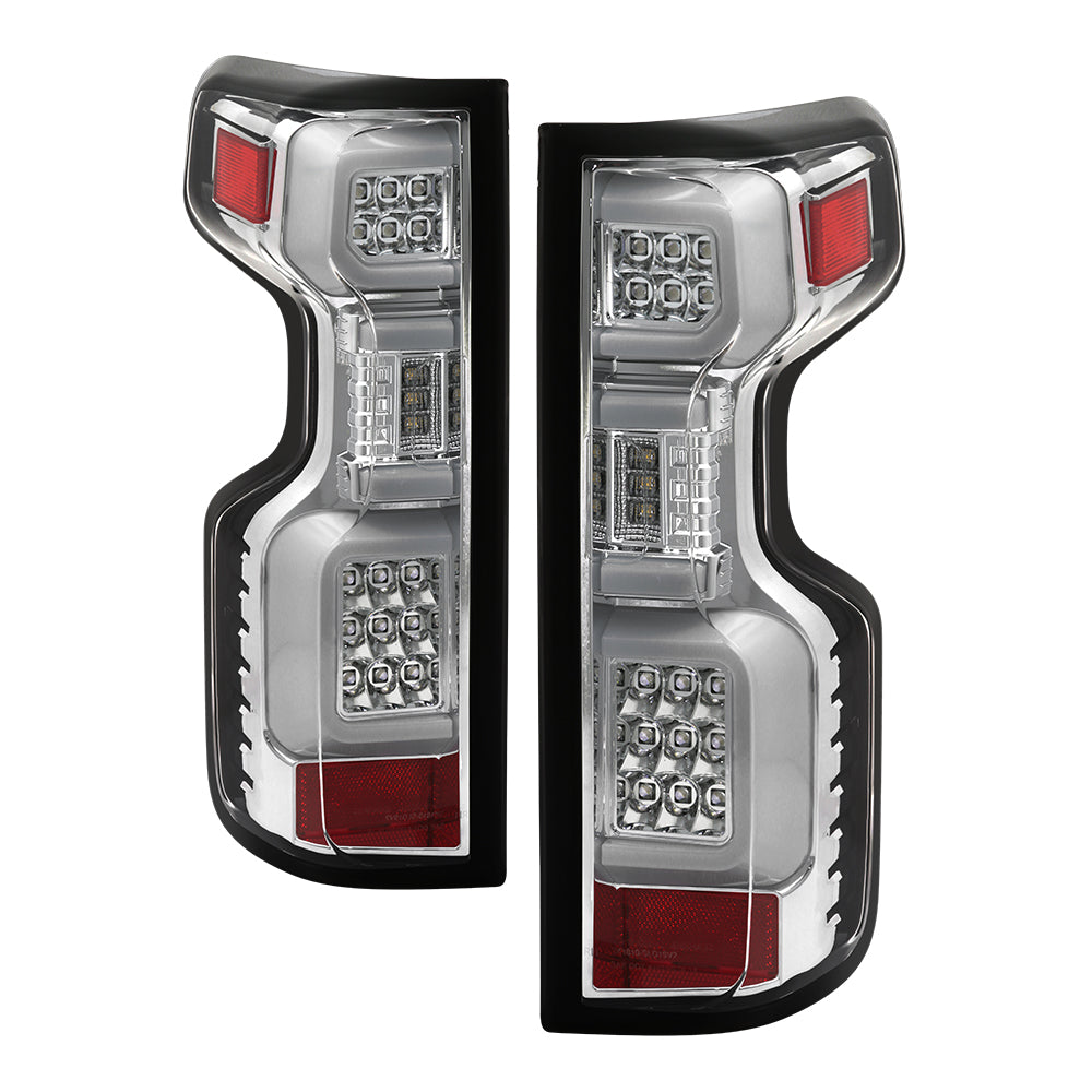 Spyder Auto 5087287 LED Tail Lights - Chrome