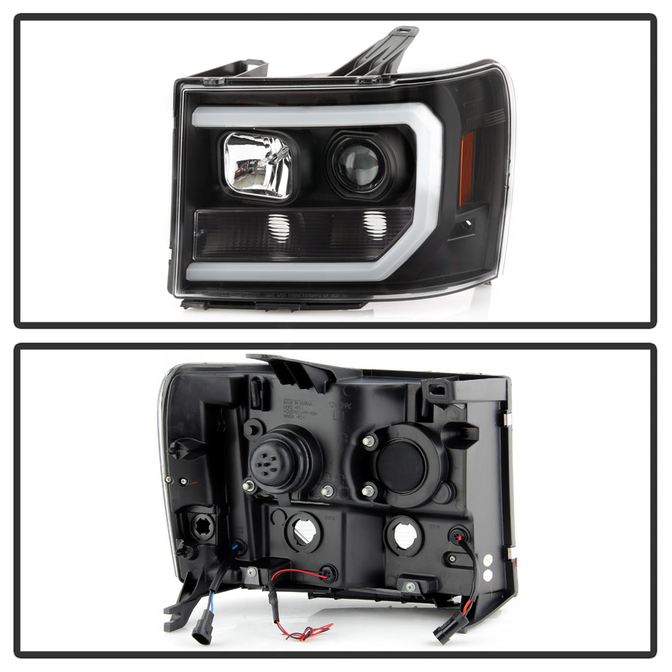 Spyder Auto 5087522 LED Low Beam Headlights - Black