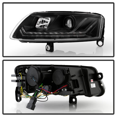 Spyder Auto 5087676 Projector Headlights - Sequential LED Turn Signal Lights