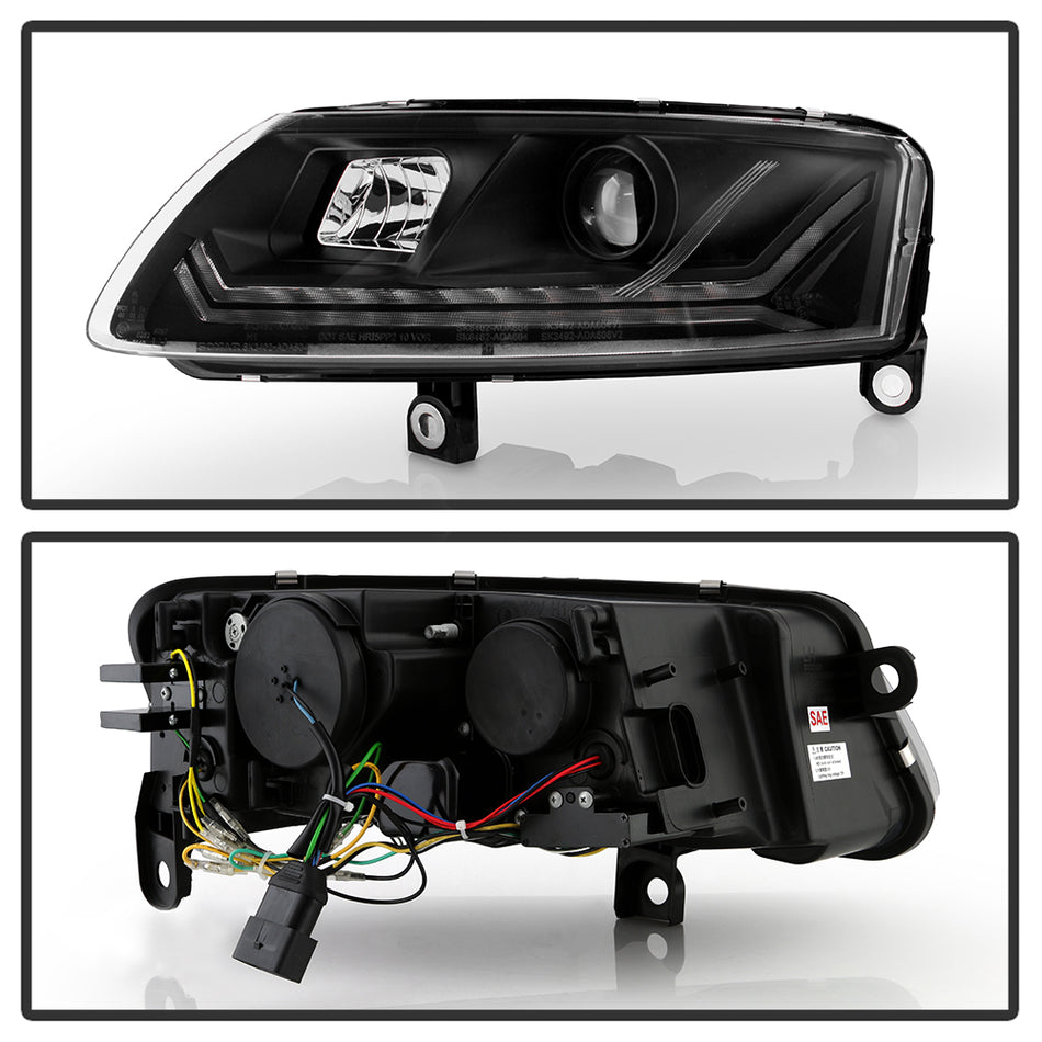 Spyder Auto 5087676 Projector Headlights - Sequential LED Turn Signal Lights