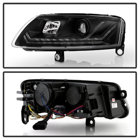 Spyder Auto 5087690 Projector Headlights - Sequential LED Turn Signal Lights