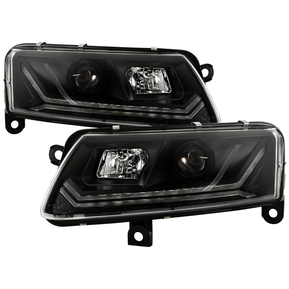 Spyder Auto 5087706 Projector Headlights - Sequential LED Turn Signal Lights