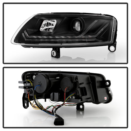 Spyder Auto 5087706 Projector Headlights - Sequential LED Turn Signal Lights