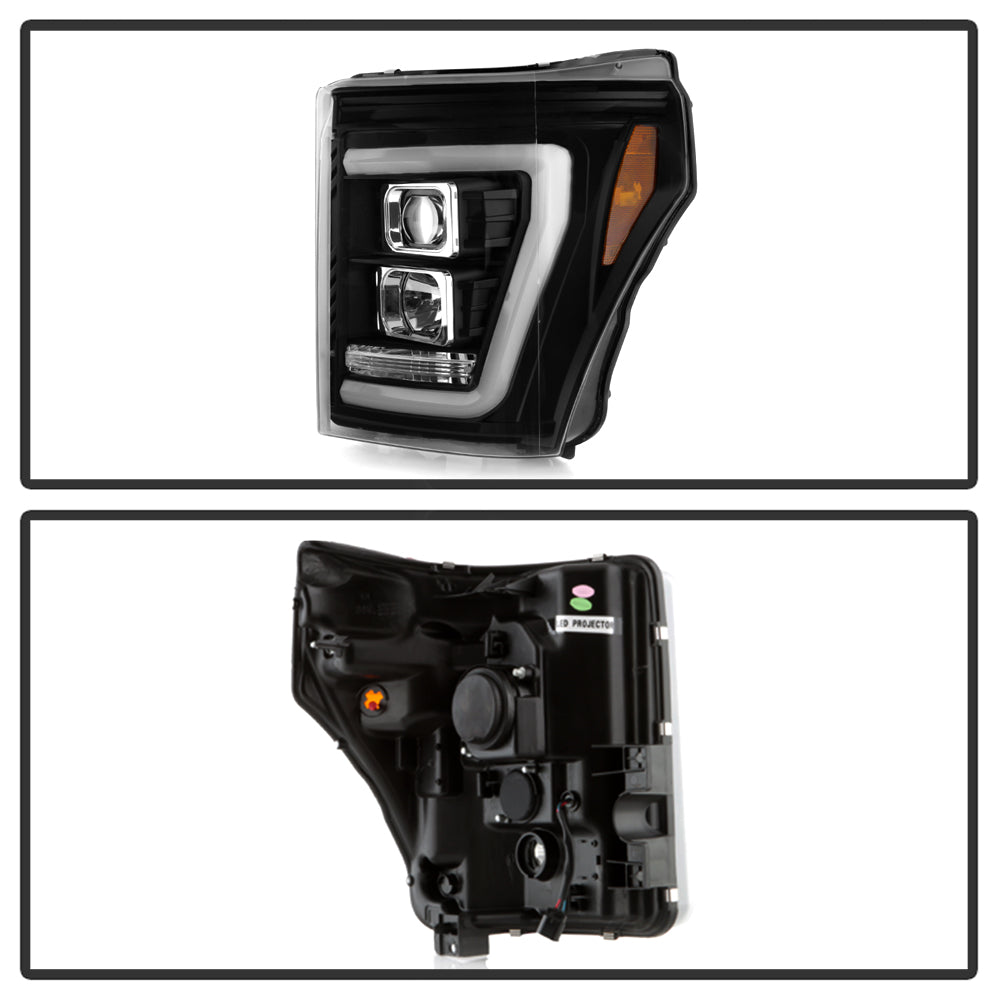 Spyder Auto 5087898 High-Power LED Module ( Low Beam ) Equipped Headlights - Version 2 - Black