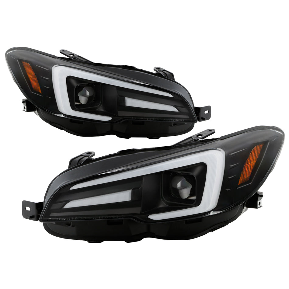 Spyder Auto 5088093 High-Power LED Module ( Low Beam ) Equipped Headlights - Black