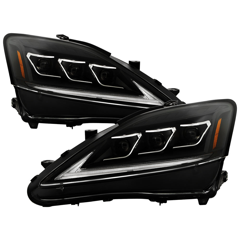 Spyder Auto 5088246 High-Power LED Module ( Low Beam ) Equipped Headlights - Black
