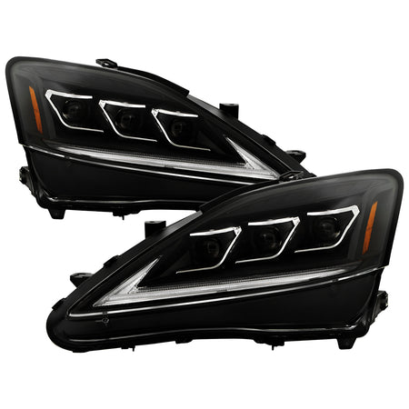 Spyder Auto 5088246 High-Power LED Module ( Low Beam ) Equipped Headlights - Black