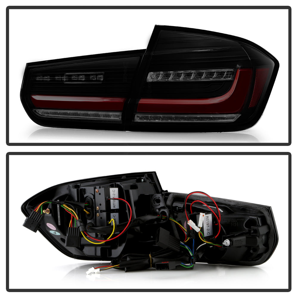 Spyder Auto 5088314 LED Tail Lights - Black Smoke