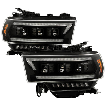 Spyder Auto 5088604 High-Power LED Module ( Low Beam ) Equipped Headlights - Black