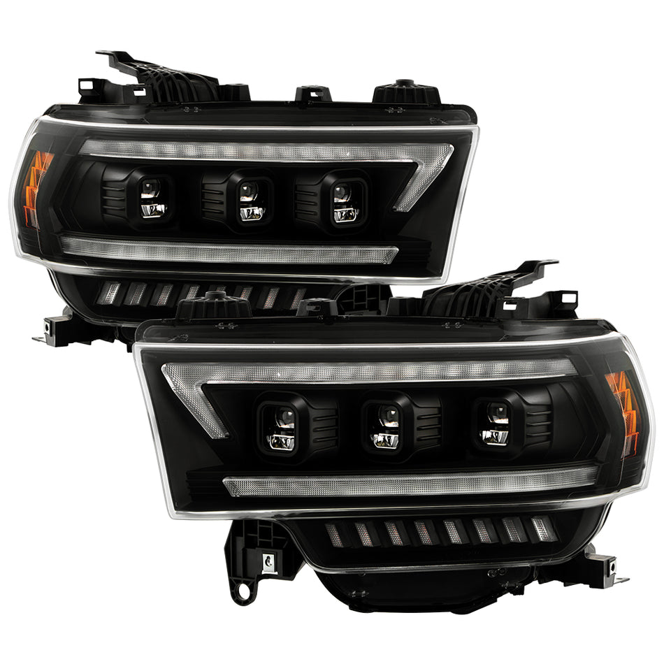Spyder Auto 5088604 High-Power LED Module ( Low Beam ) Equipped Headlights - Black