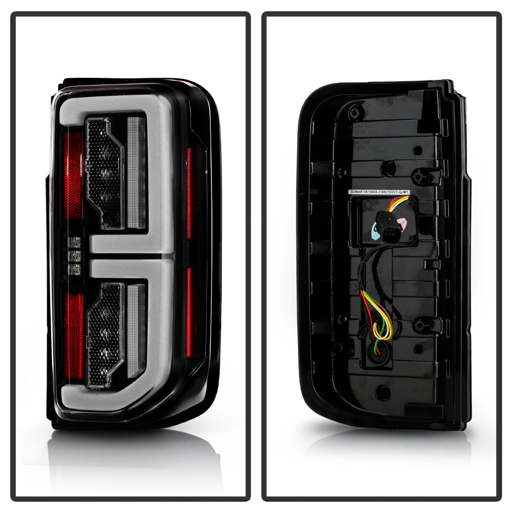 Spyder Auto 5088765 LED Tail Lights - Black