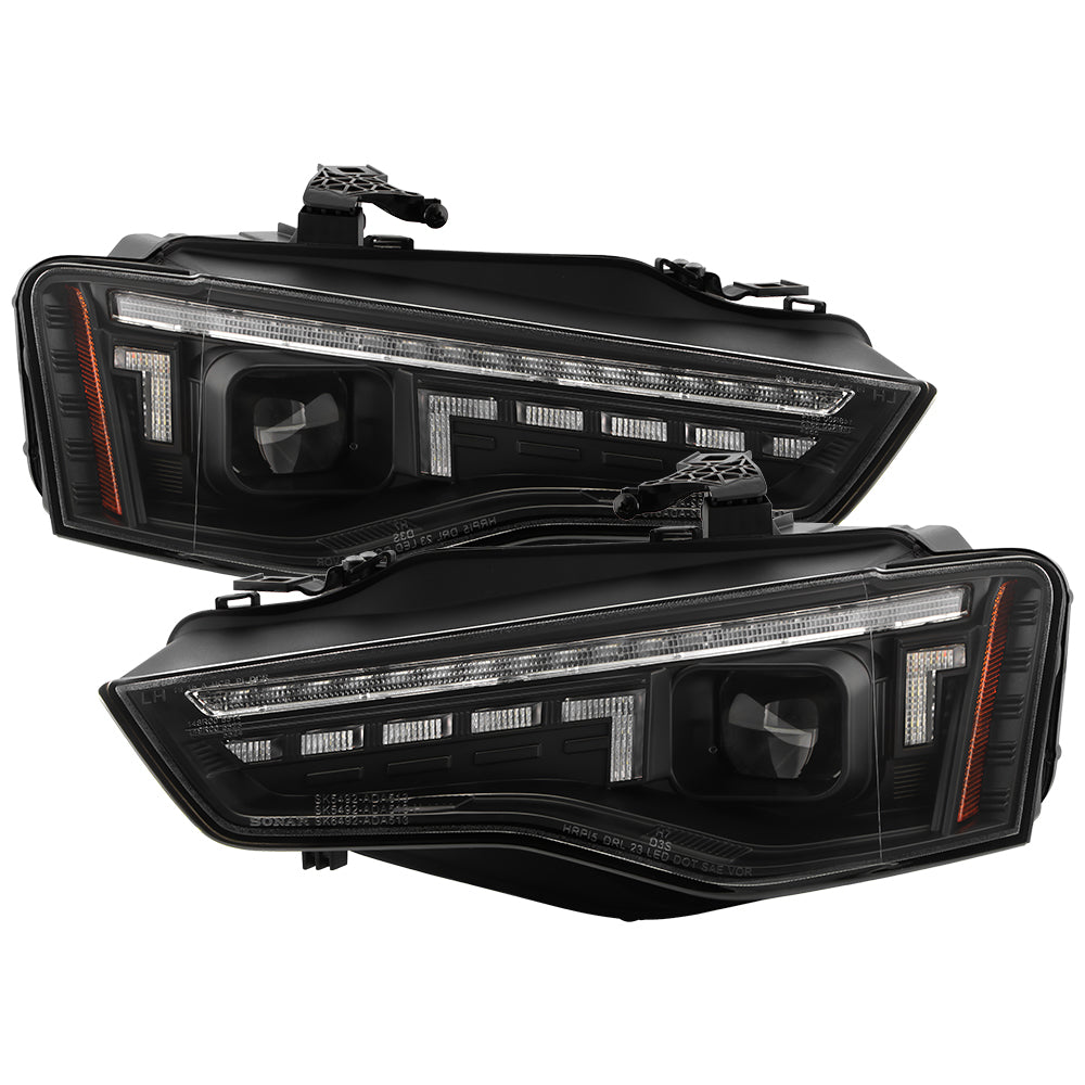 Spyder Auto 5088888 Projector Headlights - Black