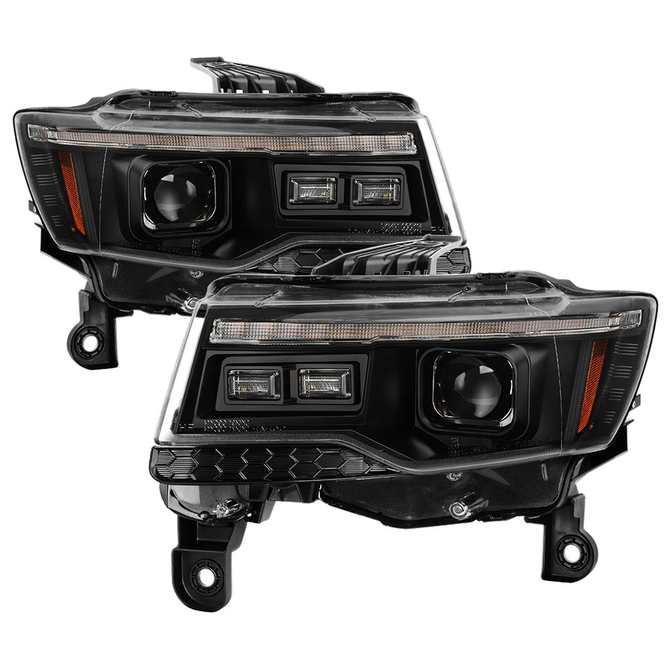 Spyder Auto 5088949 Projector Headlights - Black