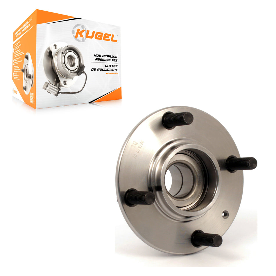 Rear Wheel Bearing Hub Assembly 70-512194 For Hyundai Elantra Kia Spectra Spectra5 Non-ABS