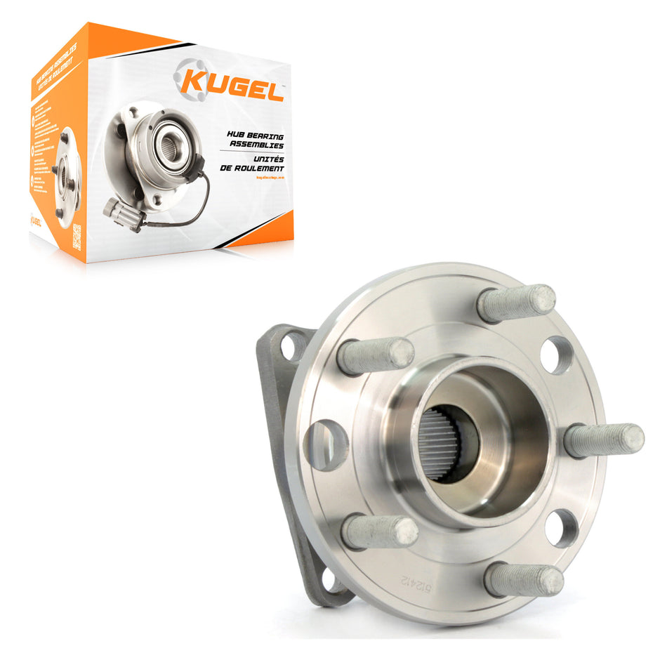 Rear Wheel Bearing Hub Assembly 70-512412 For 2005-2010 Volvo S40 V50 AWD