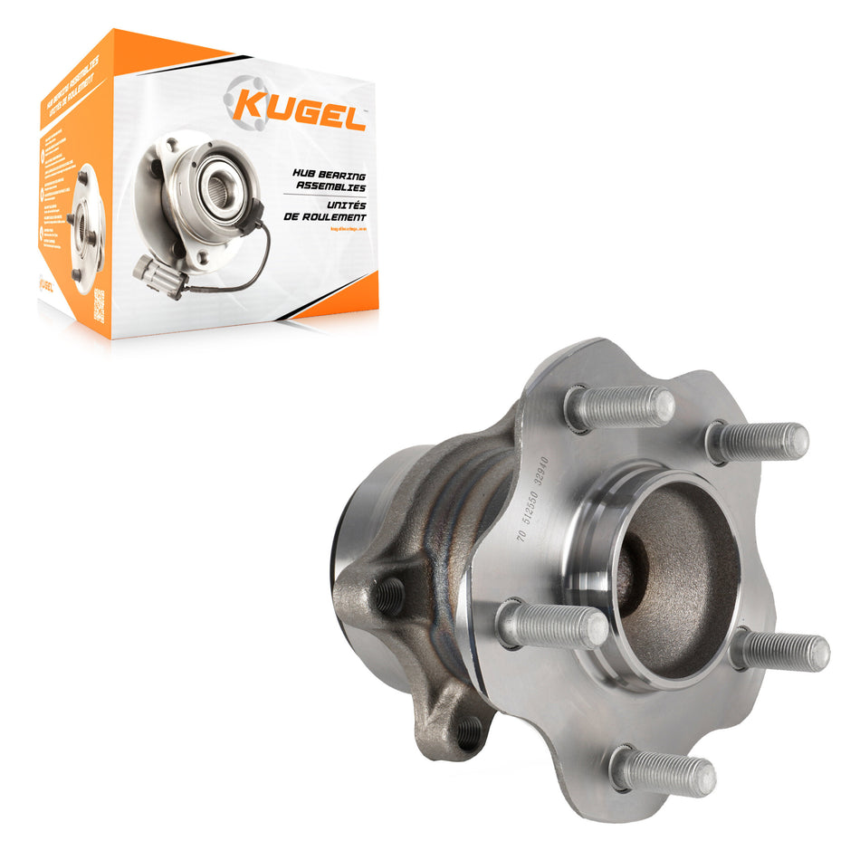Rear Wheel Bearing Hub Assembly 70-512550 For 2013-2017 Nissan LEAF