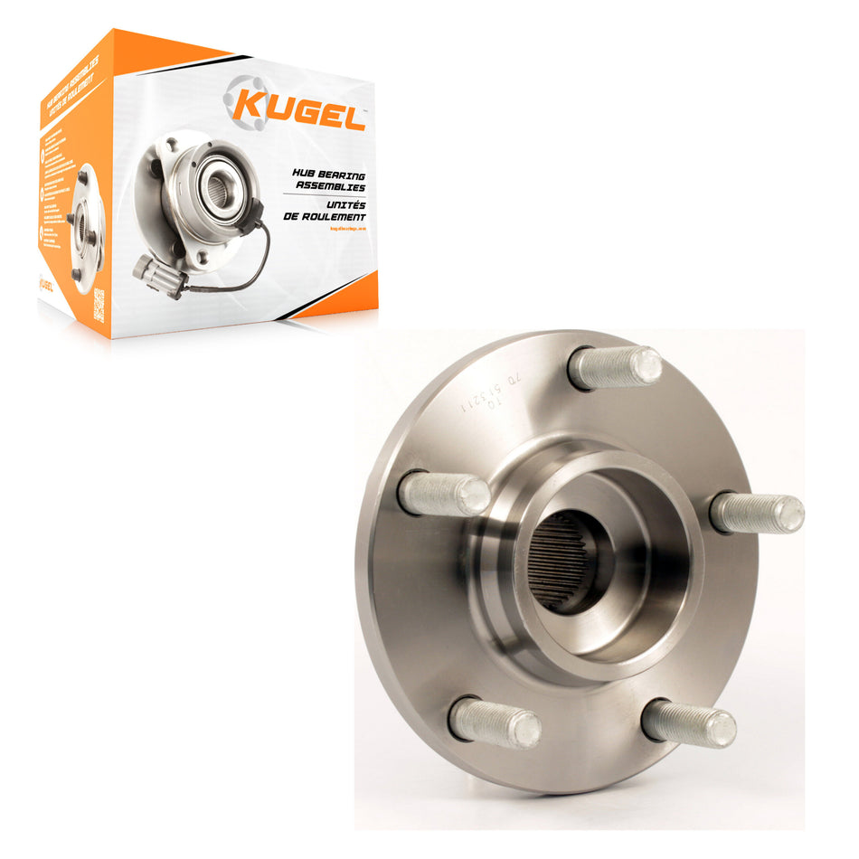Front Wheel Bearing Hub Assembly 70-513211 For Mazda 3