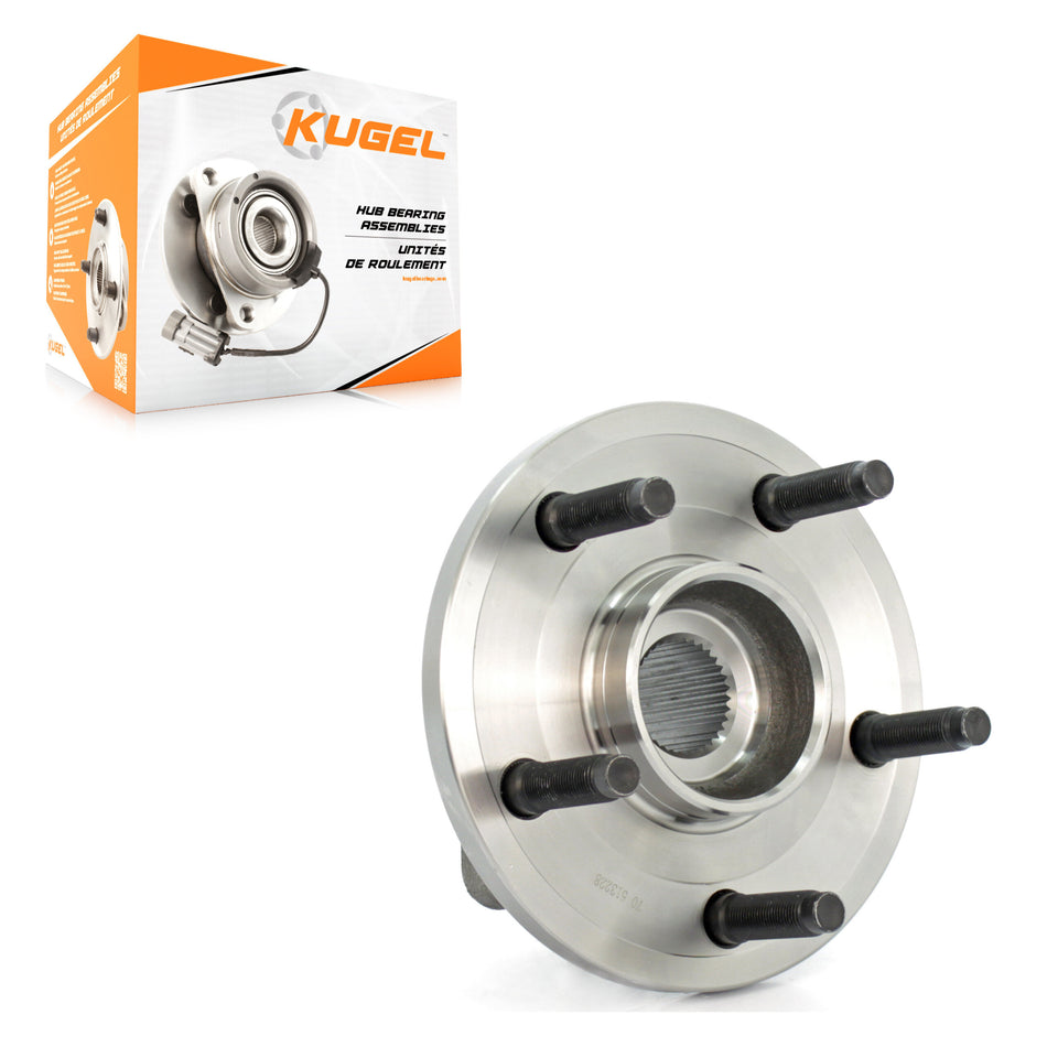 Front Wheel Bearing Hub Assembly 70-513228 For Dodge Dakota Mitsubishi Raider 2-Wheel ABS