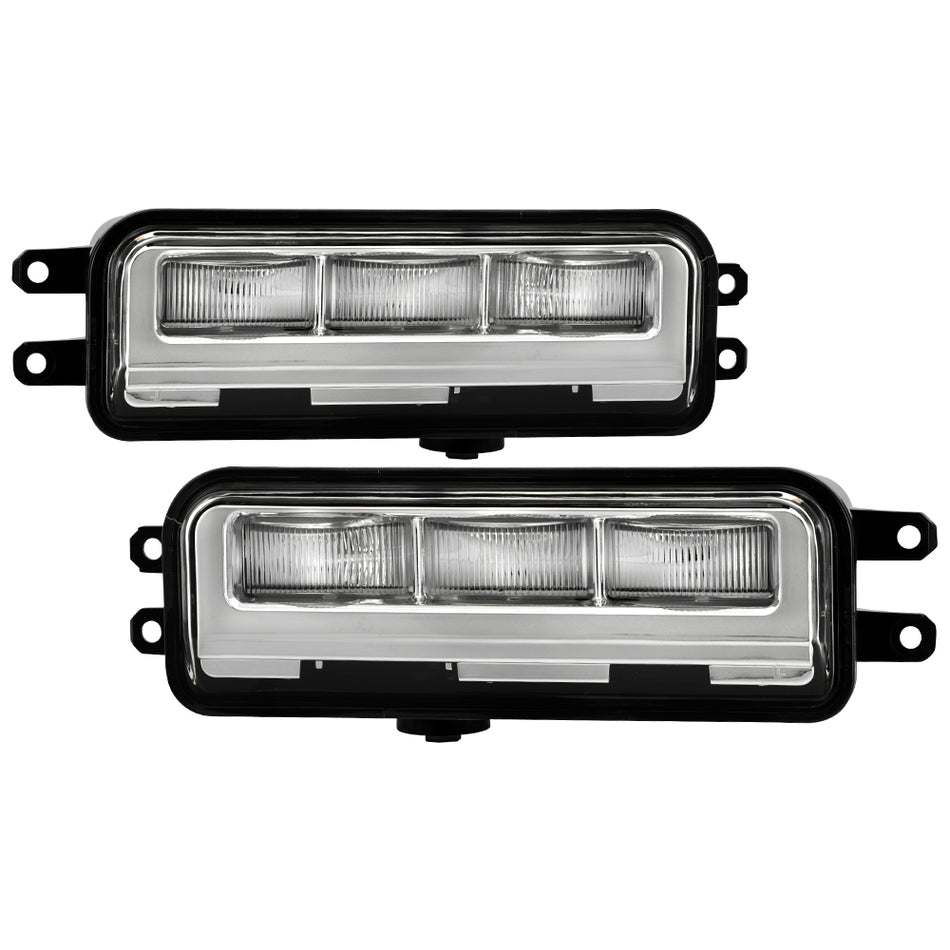 Spyder Auto 9051029 OEM Full LED Fog Lights W/Switch - Clear