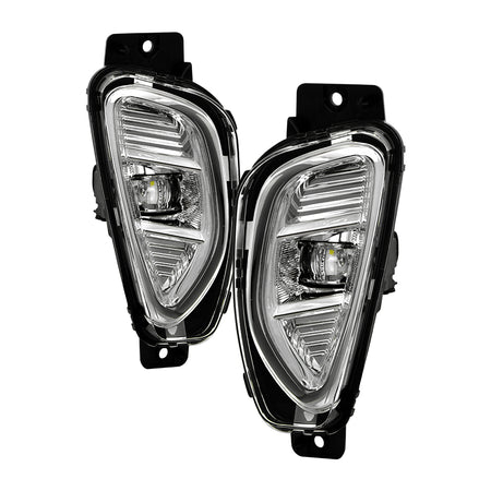 Spyder Auto 9051074 OEM Style LED Fog Lights w/Switch - Clear